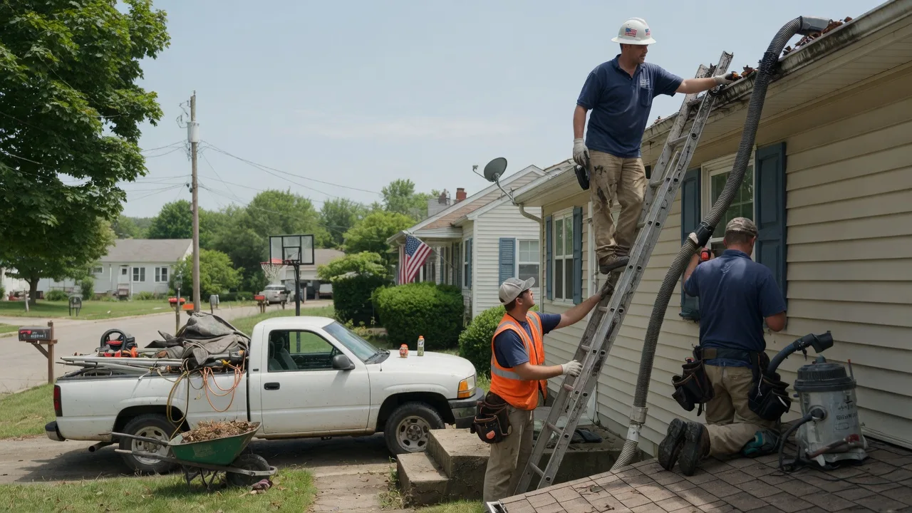 Gutter Installation in Waynesfield, OH near me